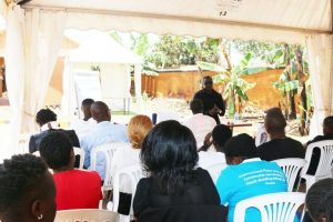 Participants during the workshop